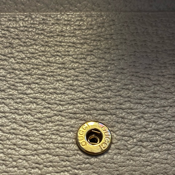 Authentic GUCCI Horsebit 1955 Leather-Trimmed Canvas Wallet (with box) - Picture 6 of 6